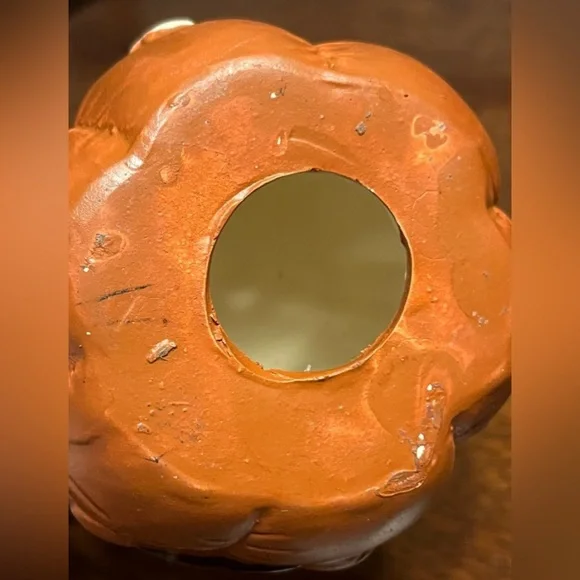 Vintage 1995 Scary Spider Pumpkin Halloween Decor - Picture 6 of 9